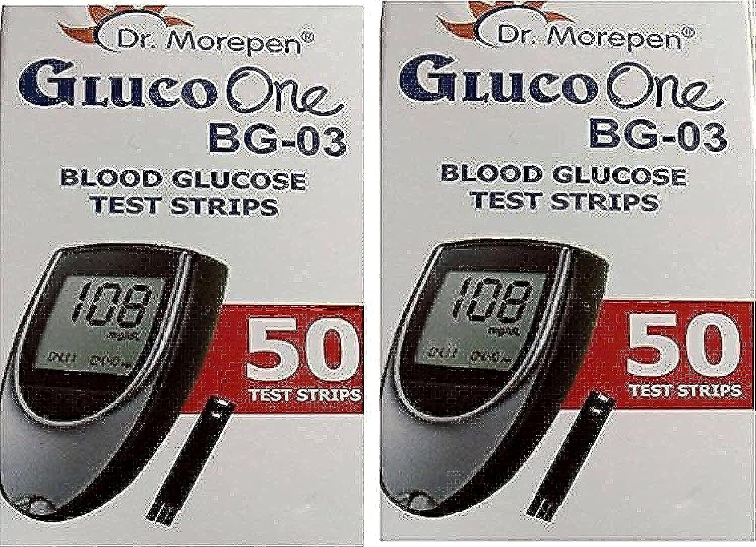 Dr. Morepen BG-03 Test Strips - (100 Strips) Multicolor - Image 3