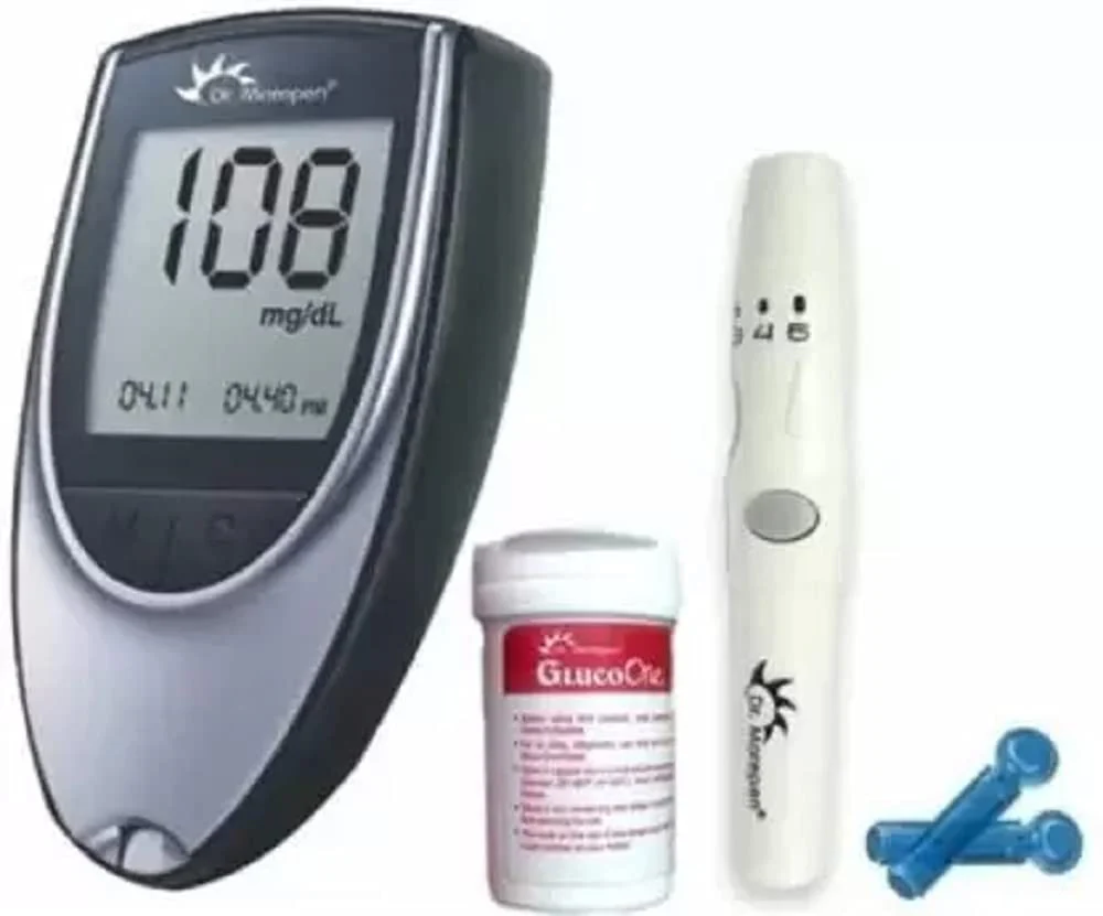 Dr. Morepen Blood Glucose Glucometer (Black & Grey) - Image 5
