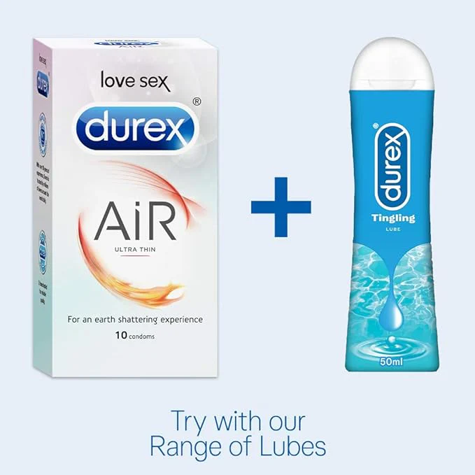 Durex Air Condoms For Men - 10 Count (Pack Of 5) - Image 3