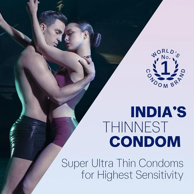Durex Invisible Condoms | Ultra Thin Condom,10s - Image 2
