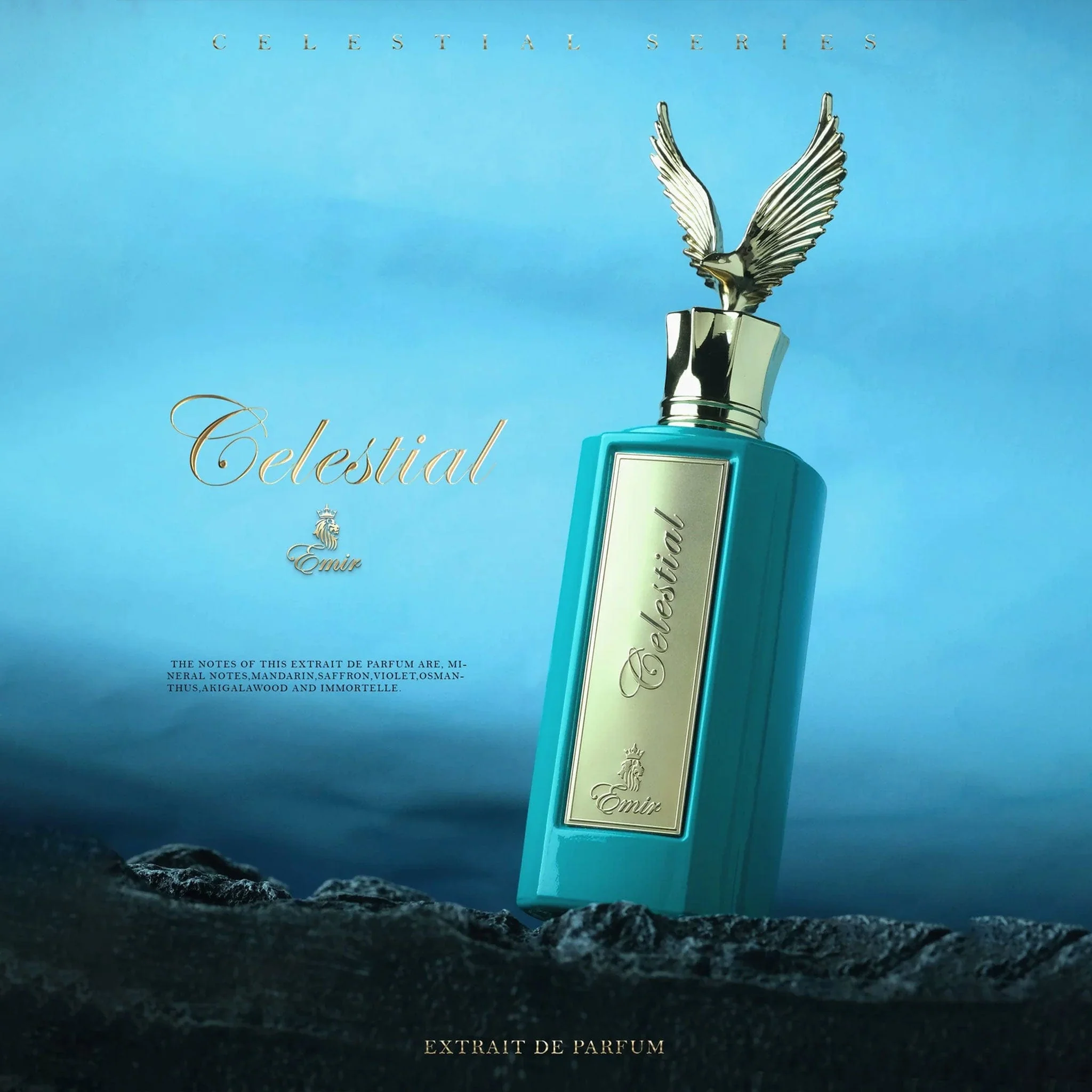 Emir Celestial Extrait De Parfum 100ml 3.4 Fl.oz. Perfect Gift For Boyfriend | Long Lasting - Image 5