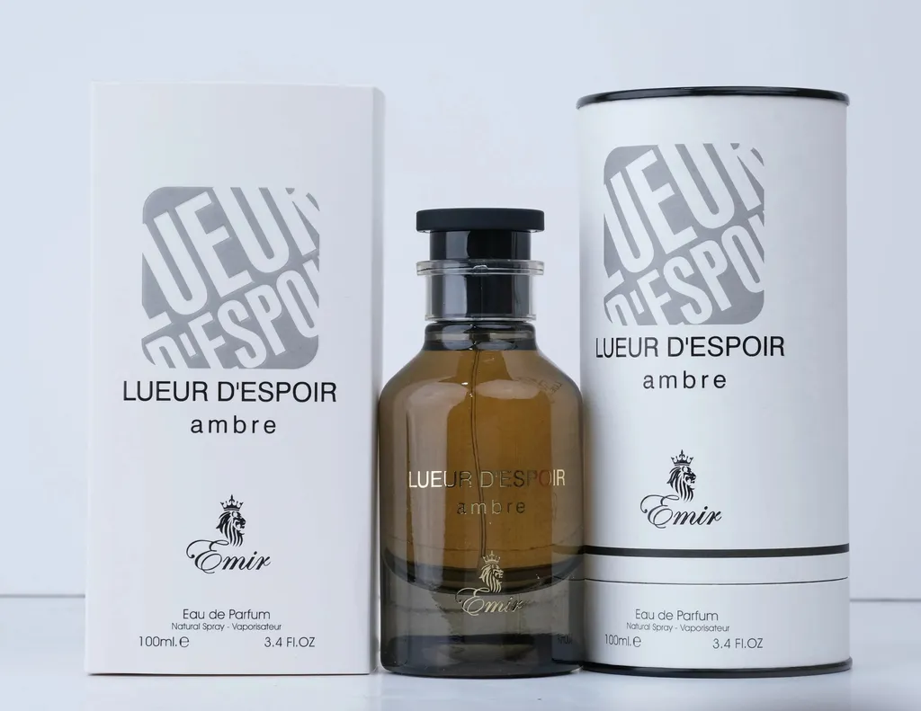 Emir Lueur D'espoir Ambre Eau De Parfum 100ml 3.4 Fl.oz. Unisex Luxury Fragrance | Perfect Gift | Long Lasting - Image 3