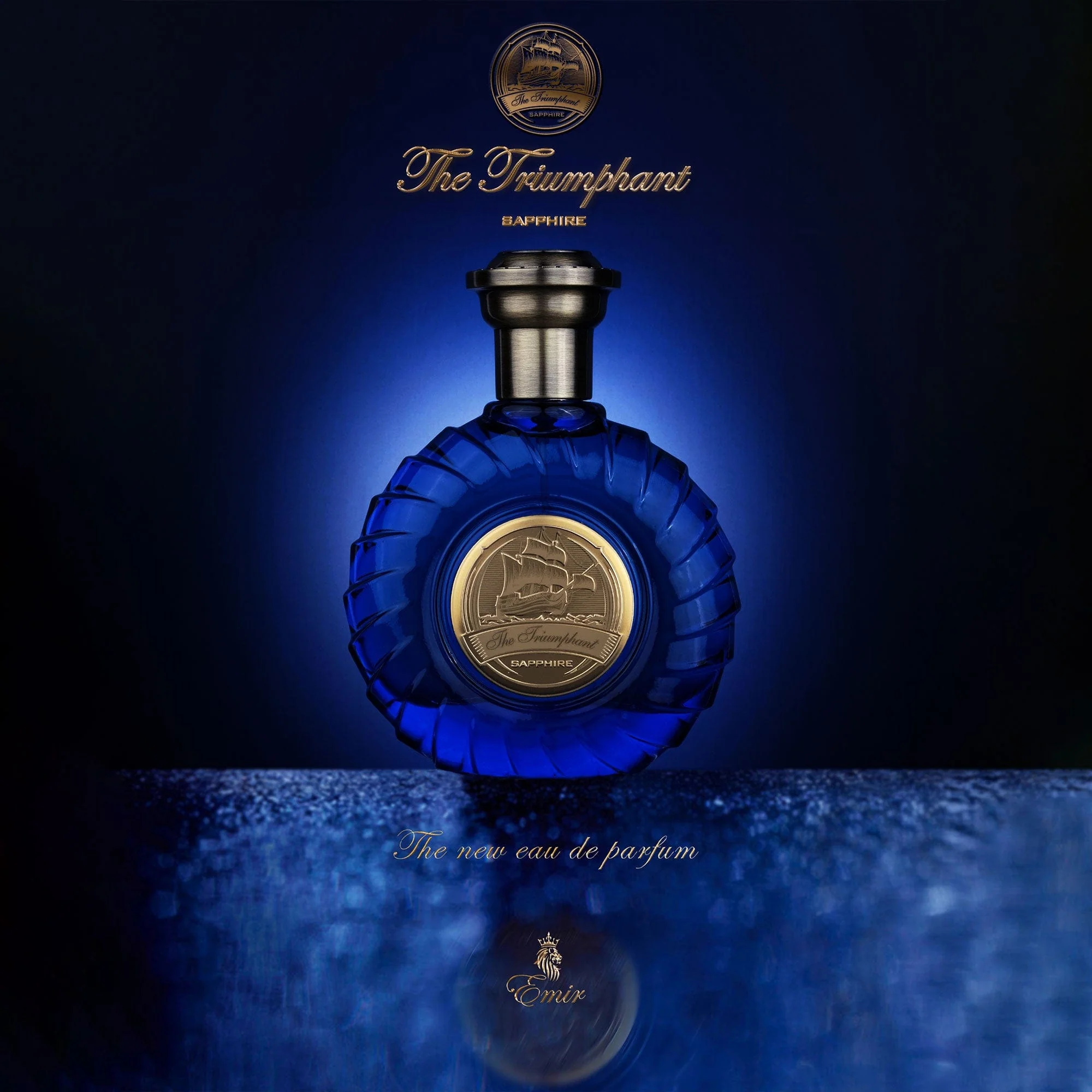 Emir The Triumphant Sapphire Eau De Parfum 100ml 3.4 Fl.oz. Unisex Luxury Fragrance | Perfect Gift - Image 4