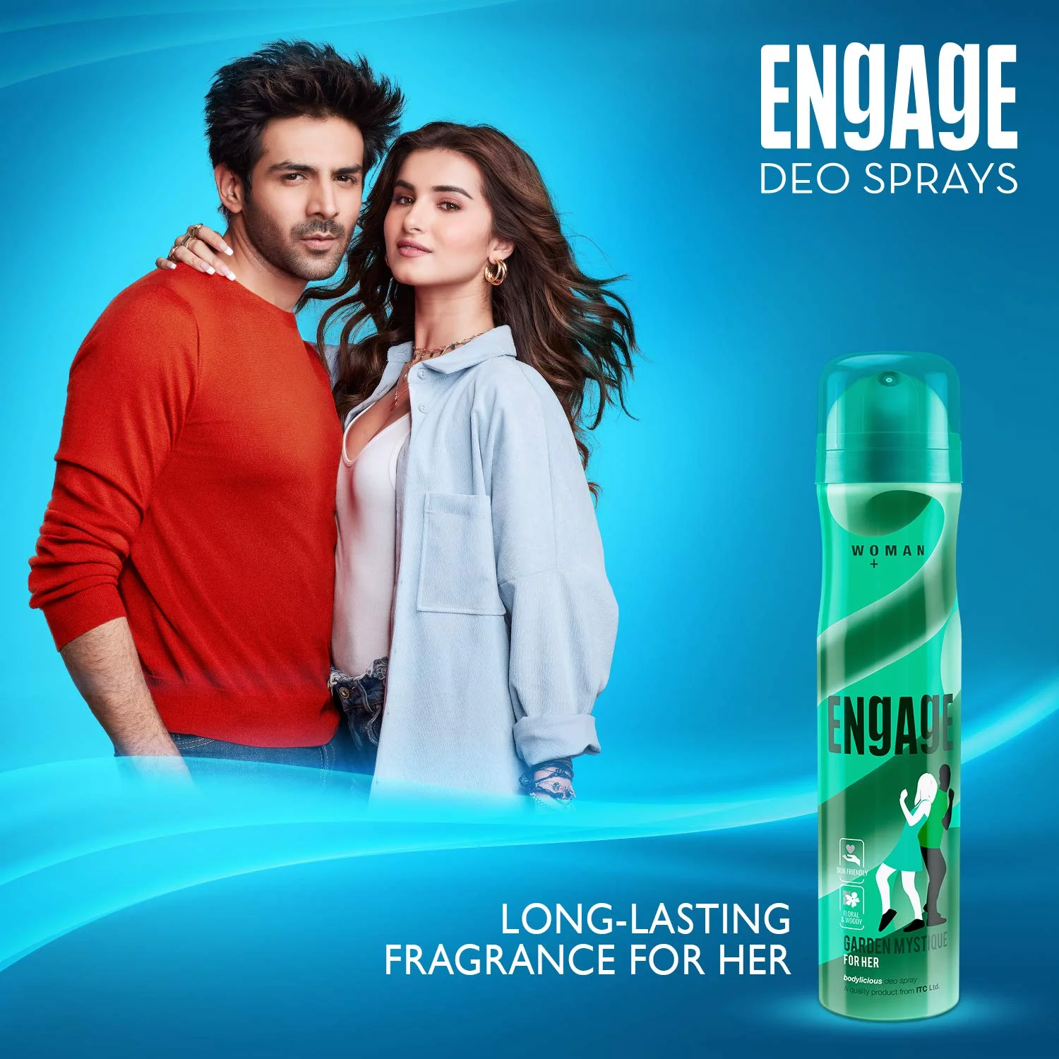 Engage Garden Mystique Deodorant For Women | Spicy & Woody , Skin Friendly Fragrance Body Spray 150ml 5 Fl.oz. - Image 5