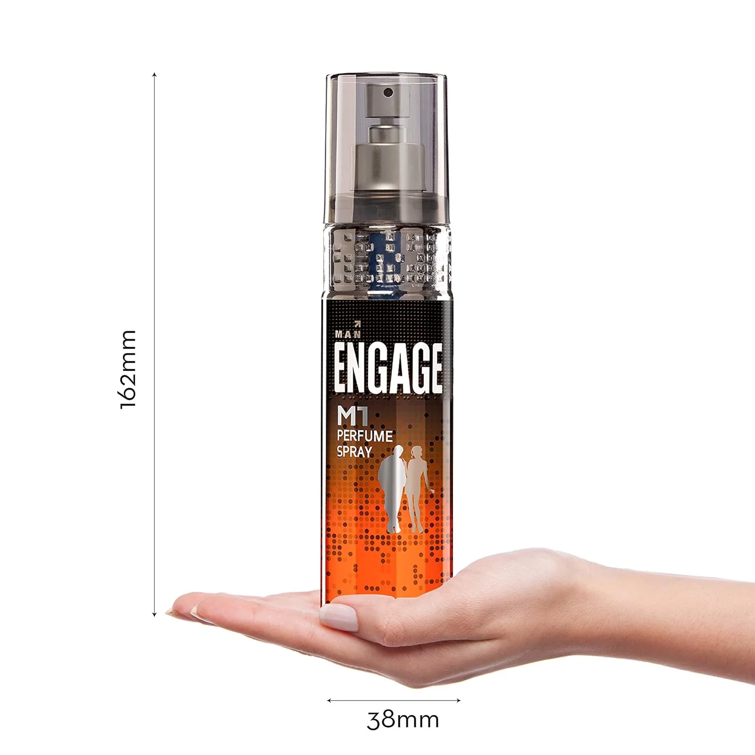 Engage M1 Perfume Spray For Men 120ml 4 Fl.oz. & Blush Bodylicious Deodorant Spray For Women 150ml 5 Fl.oz. - Image 3