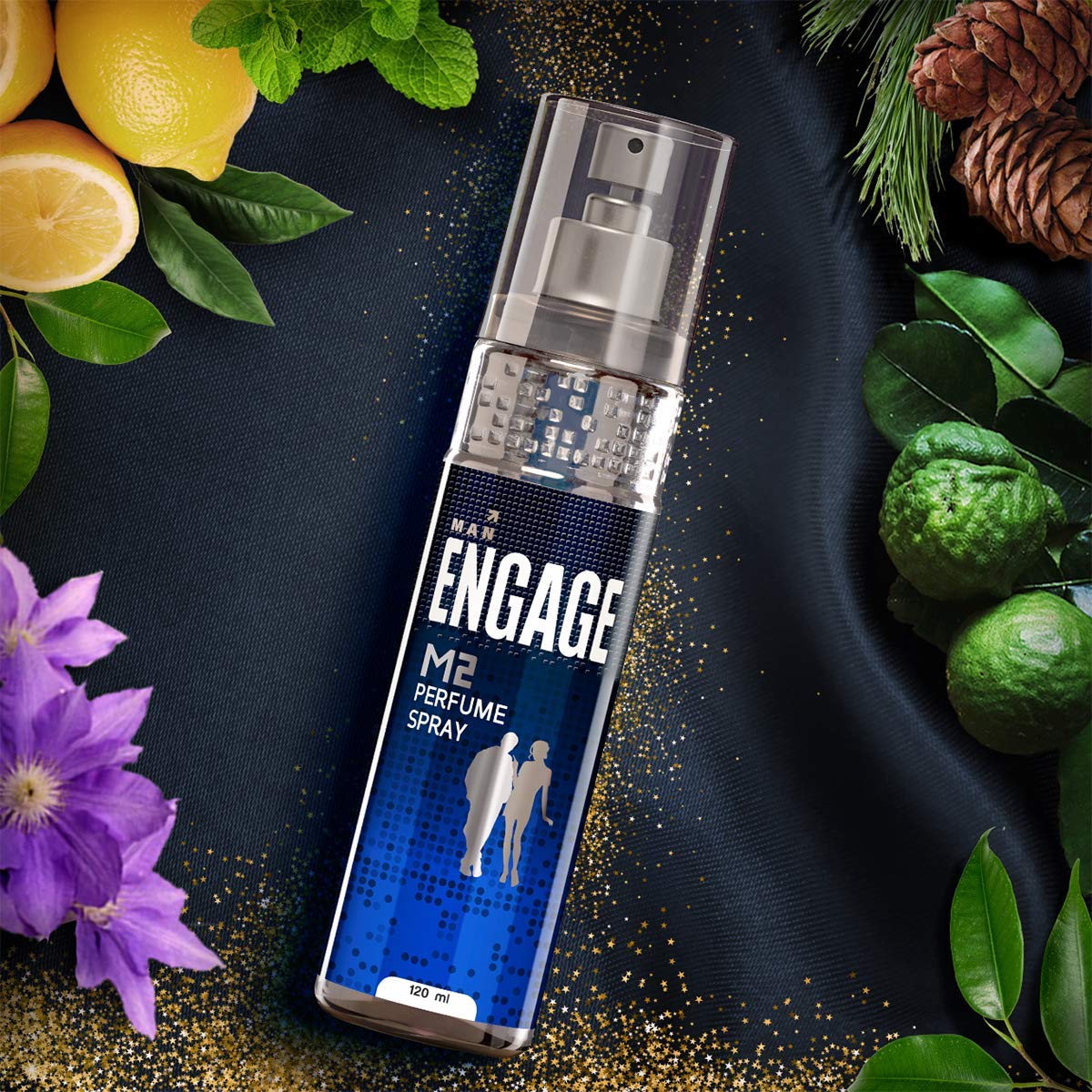 Engage M2 Perfume For Men | Citrus & Lavender | Long Lasting Fragrance Scent Skin Friendly Perfume 120ml 4 Fl.oz. - Image 4