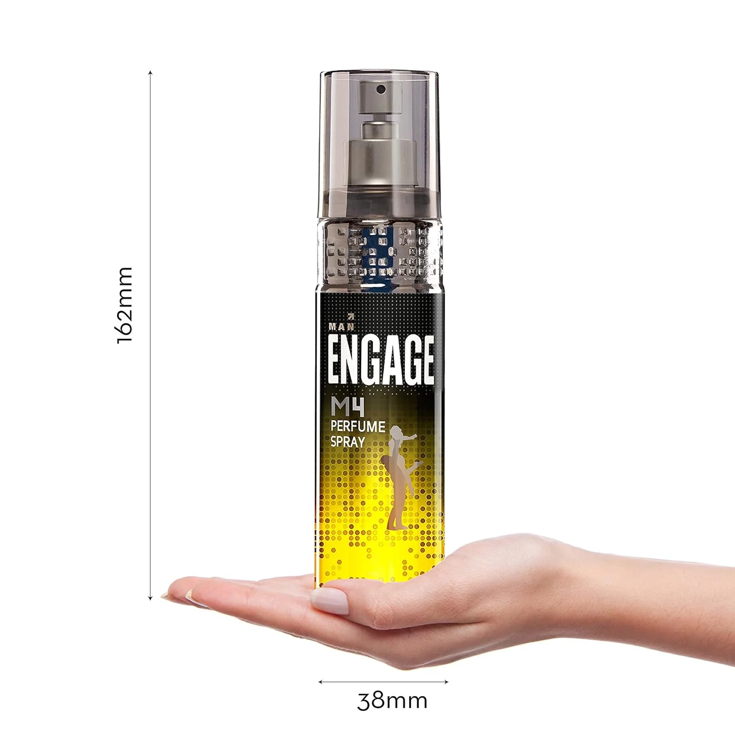 Engage M4 Perfume Spray For Men 120ml 4 Fl.oz. & Engage Blush Bodylicious Deo Spray For Women 150ml 5 Fl.oz. - Image 3