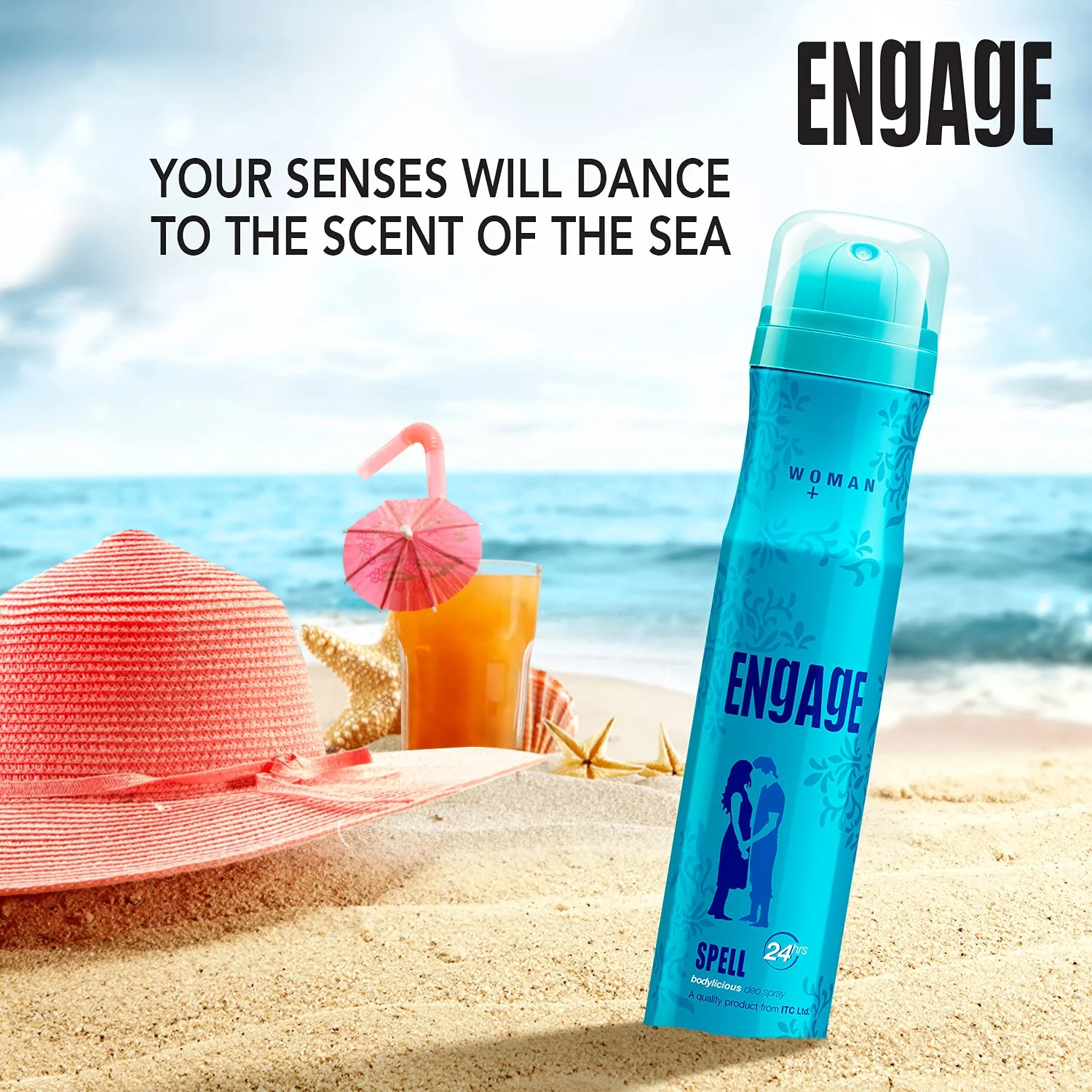 Engage M4 Perfume Spray For Men 120ml 4 Fl.oz. & Engage Spell Deodorant For Women 150ml 5 Fl.oz. - Image 5