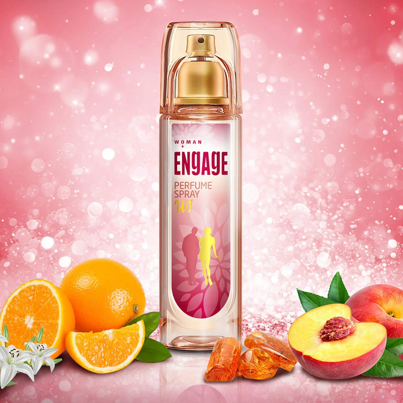 Engage W1 Perfume For Women | Fruity & Floral Fragrance Scent Skin Friendly Women Perfume 120ml 4 Fl.oz. - Image 4