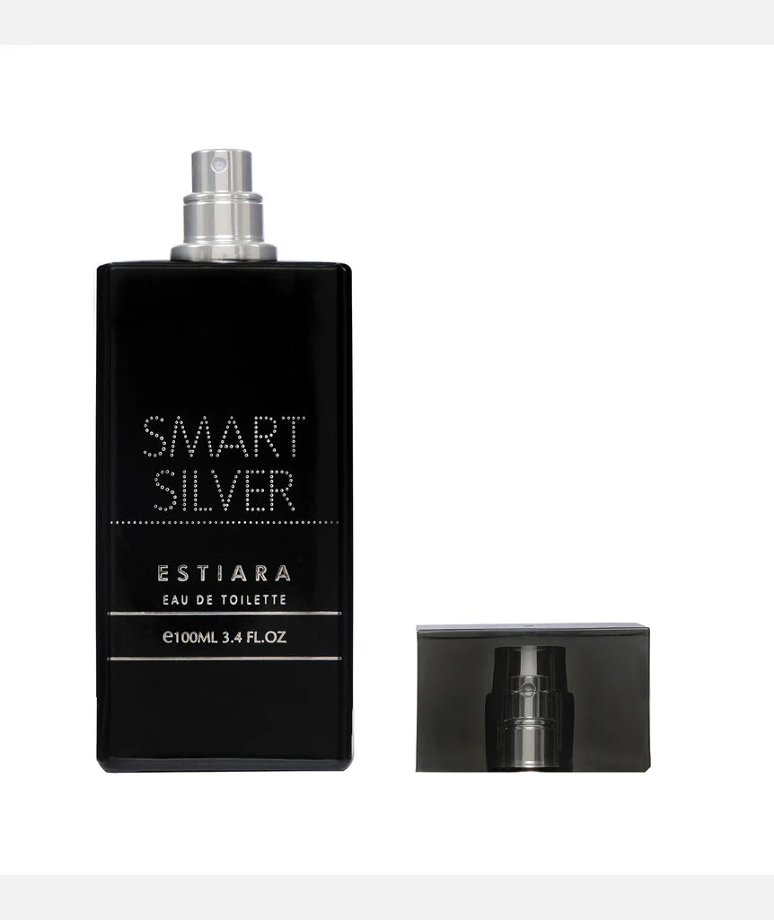 ESTIARA SMART SILVER EAU DE TOILETTE 100ML 3.4 FL.OZ. - Image 3