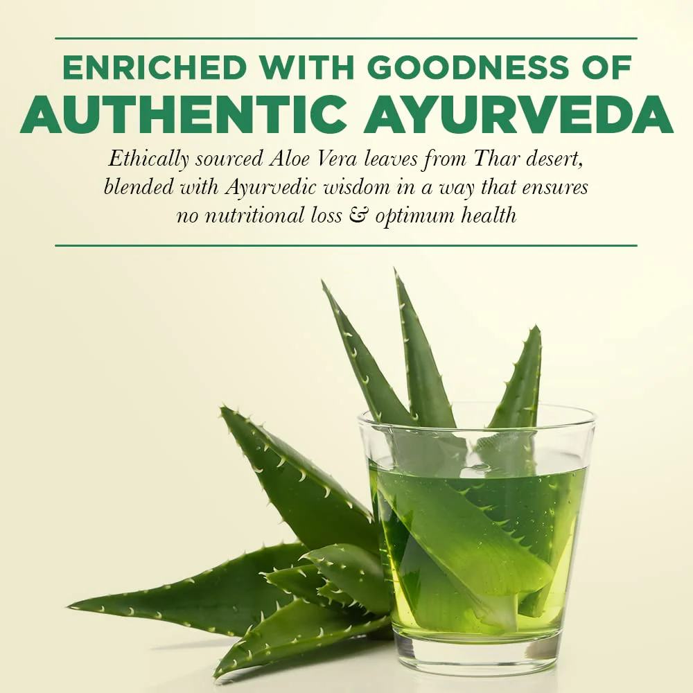 Everherb Hair & Skin Care 100% Organic Aloe Vera Juice With Pulp Rejuvenates Skin & Hair Zero Added Sugar, 1000ml 2.2lbs - Image 3