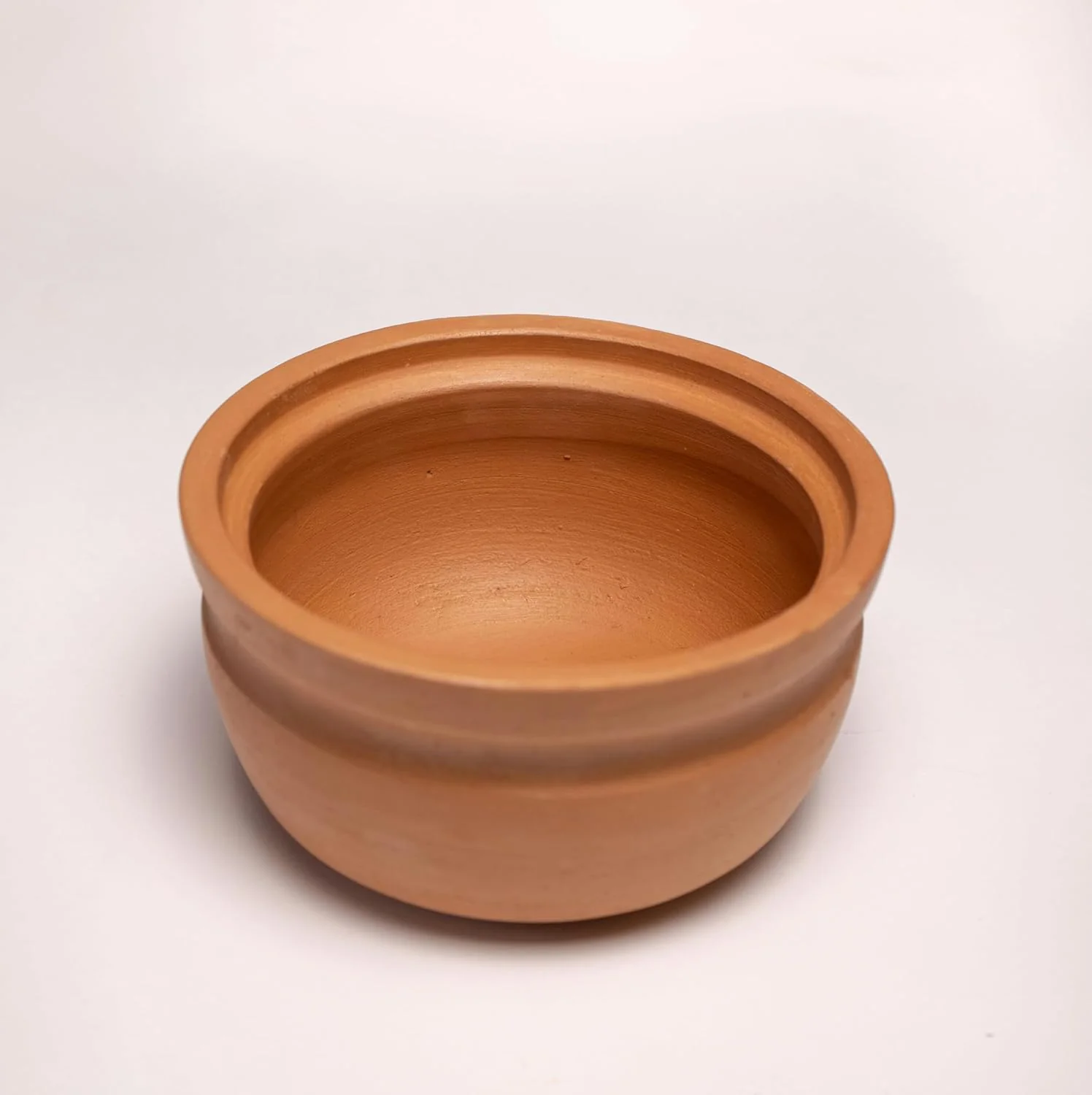 Exclusive Range Unglazed Clay Serving Bowl | Terracotta Bowls - Earthen Snack Bowl | Small Yogurt Pots - Mud Bowl, Red-Ochre (Gerua) - Image 5