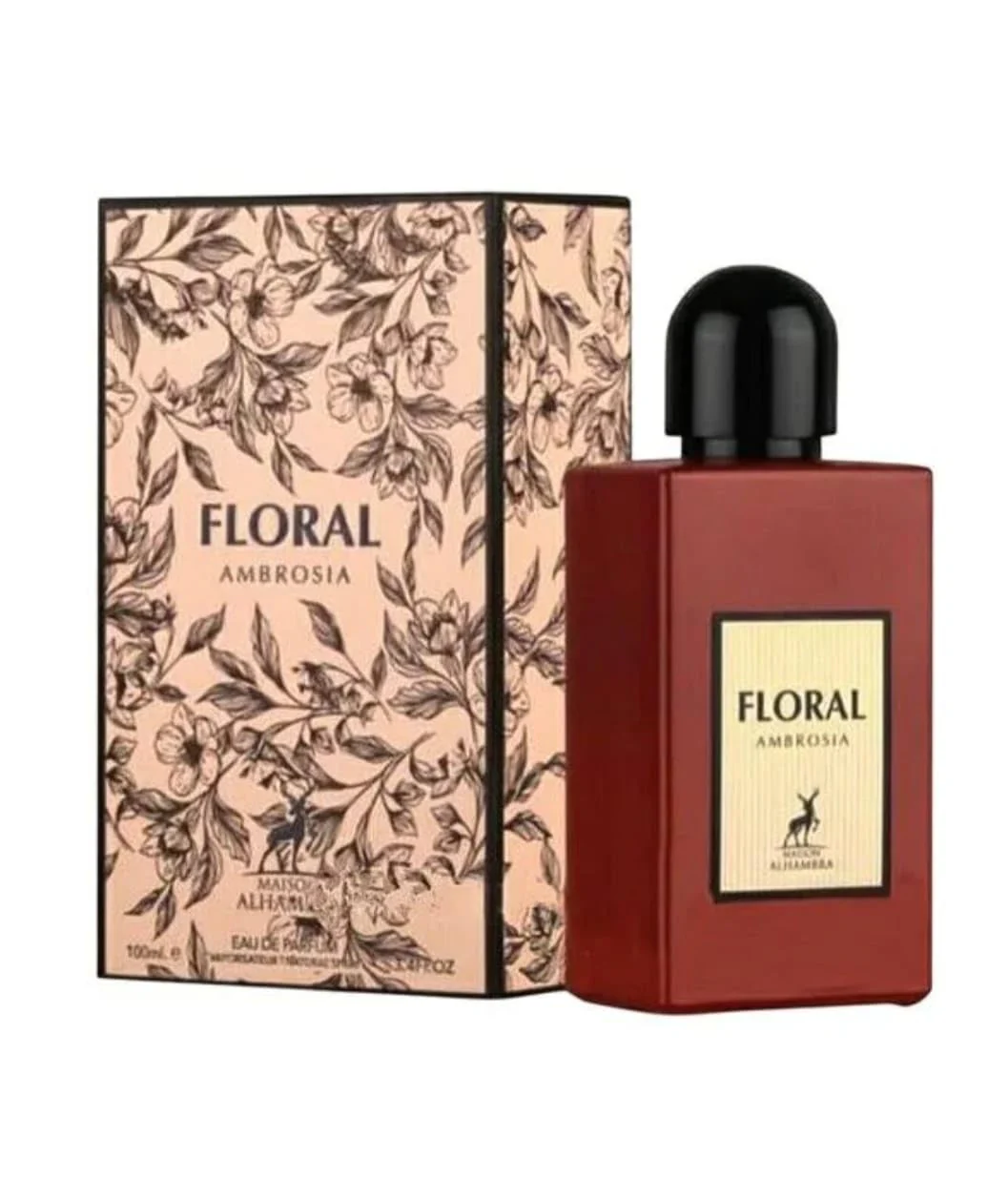 FLORAL AMBROSIA BY MAISON ALHAMBRA EAU DE PARFUM FOR MEN & WOMEN 100ML 3.4 FL.OZ. - Image 4