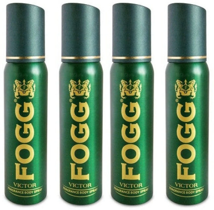 Fogg Combo Of 4 Victor Fragrance Body Spray 120ml Each 4 Fl.oz. | Long Lasting No Gas Deodorant For Men & Women - Image 2