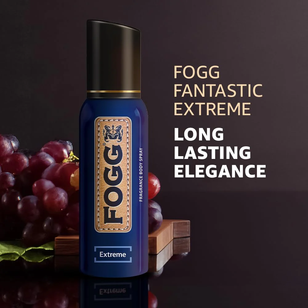 Fogg Fantastic Extreme No Gas Deodorant For Men | Long Lasting Perfume Body Spray 150 Ml 5 Fl.oz. - Image 4