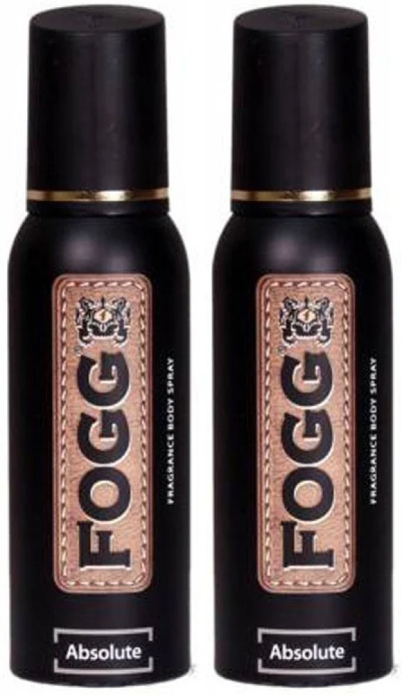 Fogg Pack Of 2 Absolute Deodorant Body Spray 120ml Each 4 Fl.oz. | Long Lasting Fragrance For Men - Image 2