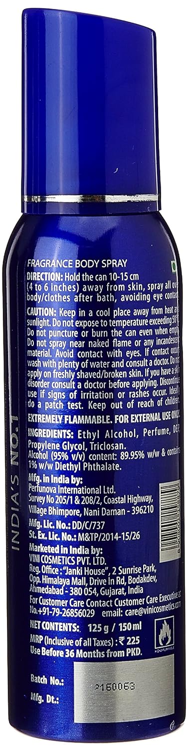 Fogg Royal & Marco Body Spray For Men 150 Ml 5 Fl.oz. Each Pack Of 2 | Perfect For Gifting - Image 3