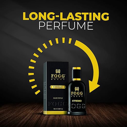 Fogg Scent Xtremo & Impressio Eau De Parfum For Men 100 Ml 3.4 Fl.oz. Each Pack Of 2 | Perfect Gift For Brother - Image 3