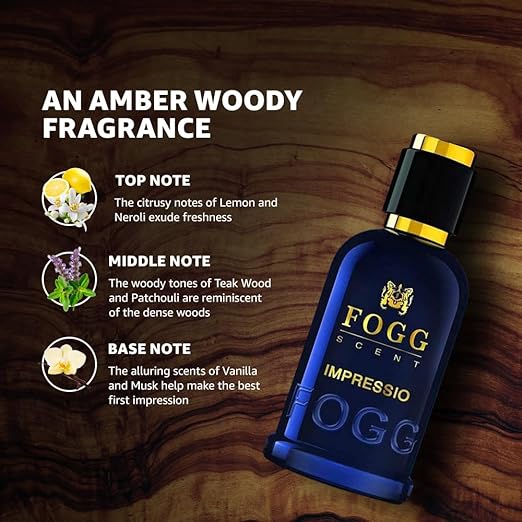 Fogg Scent Xtremo & Impressio Eau De Parfum For Men 100 Ml 3.4 Fl.oz. Each Pack Of 2 | Perfect Gift For Brother - Image 5