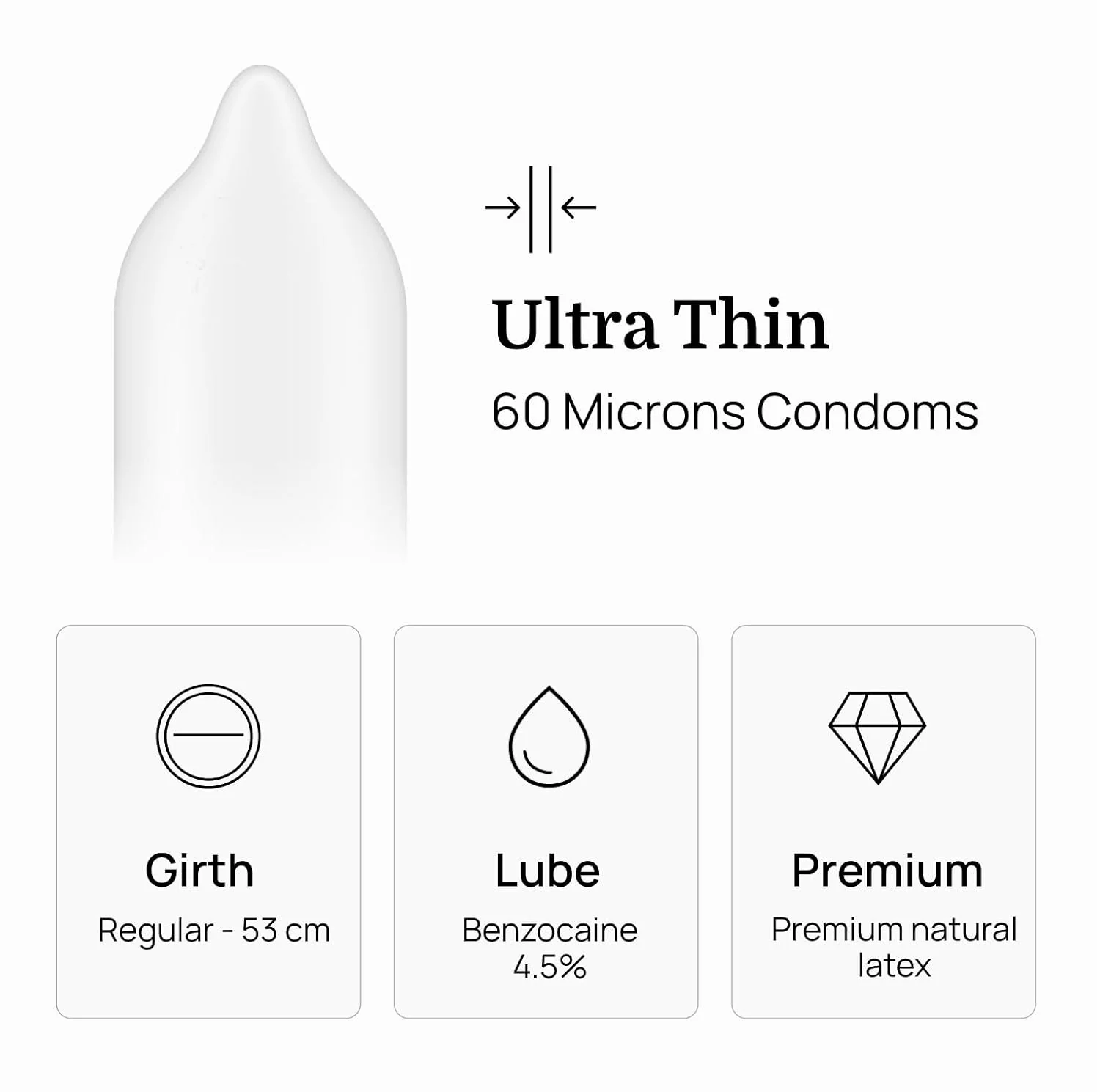 Formen Joymax Ultra Thin Delay Condoms For Men | Super Thin With Lubricant - 10 Count (Pack Of 3) - Image 5