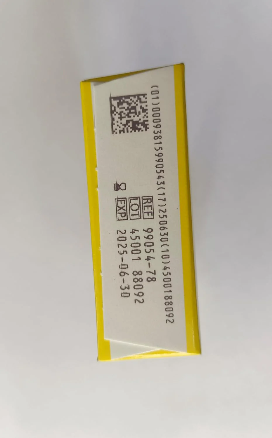 FreeStyle Optium blood glucose test strips, 50ct (Yellow) - Image 4