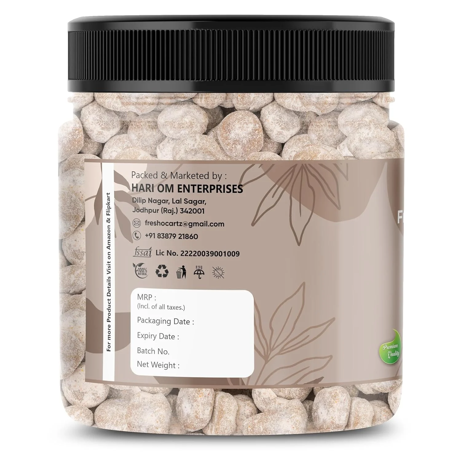 Freshocartz Hing Peda 800gm, (400gm *2) | Digestive Pachak Goli | Jar Pack - Image 3