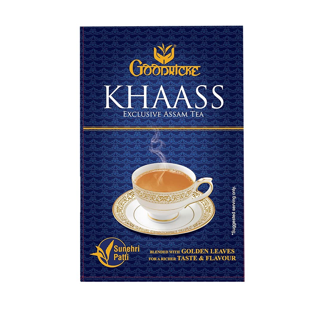 Goodricke Chai Combo - Chai CTC Leaf Tea 1 Kg, 35.2 Ounce + Khaass Assam Tea 250gm, 8.8 Ounce | Rich Taste & Flavor - Sweet Lasting Aftertaste | Low Caffeine Loose Leaf Tea - Image 4