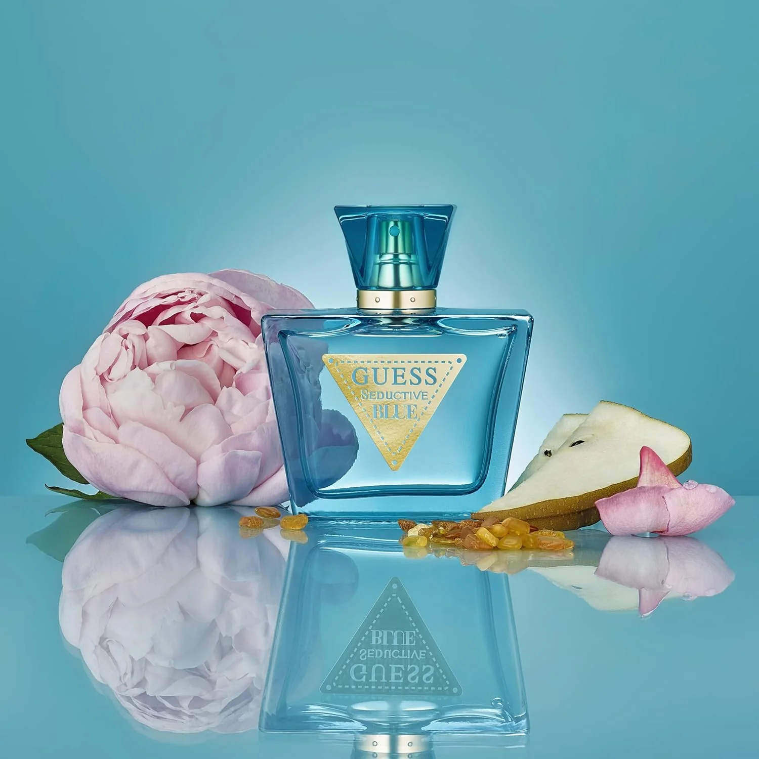 Guess Seductive Blue Eau De Toilette 75ml 2.5 Fl.oz. | Perfect Gift For Girlfriend | Long Lasting Fragrance - Image 3