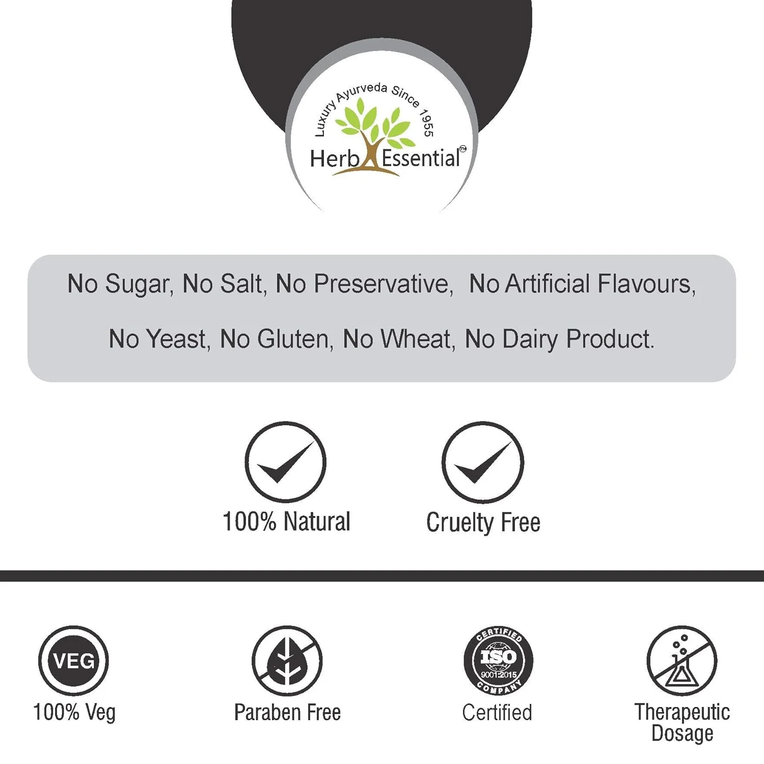 Herb Essential Giloy Tablets 500mg Helps Boost Immunity, 100% Pure Herbs | 60 Tablets 100gm 0.2lbs - Image 5