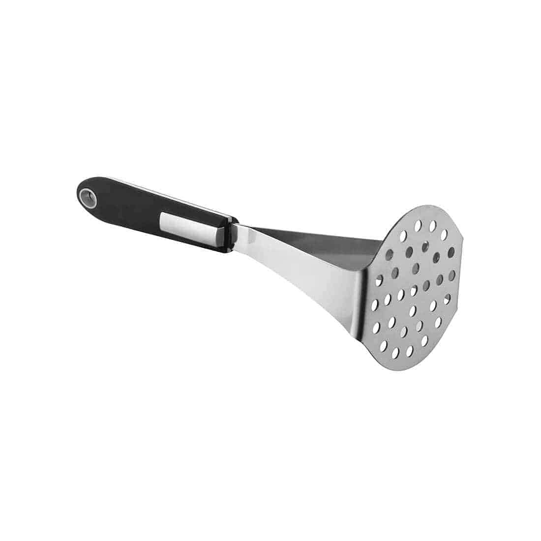 High Grade Stainless Steel Double Handle Masher, Silver | Easily Mash Boiled Potatoes & Other Vegetables For Pav Bhaji, Stuffed Paratha, Masala Dosa (Large) - Image 4