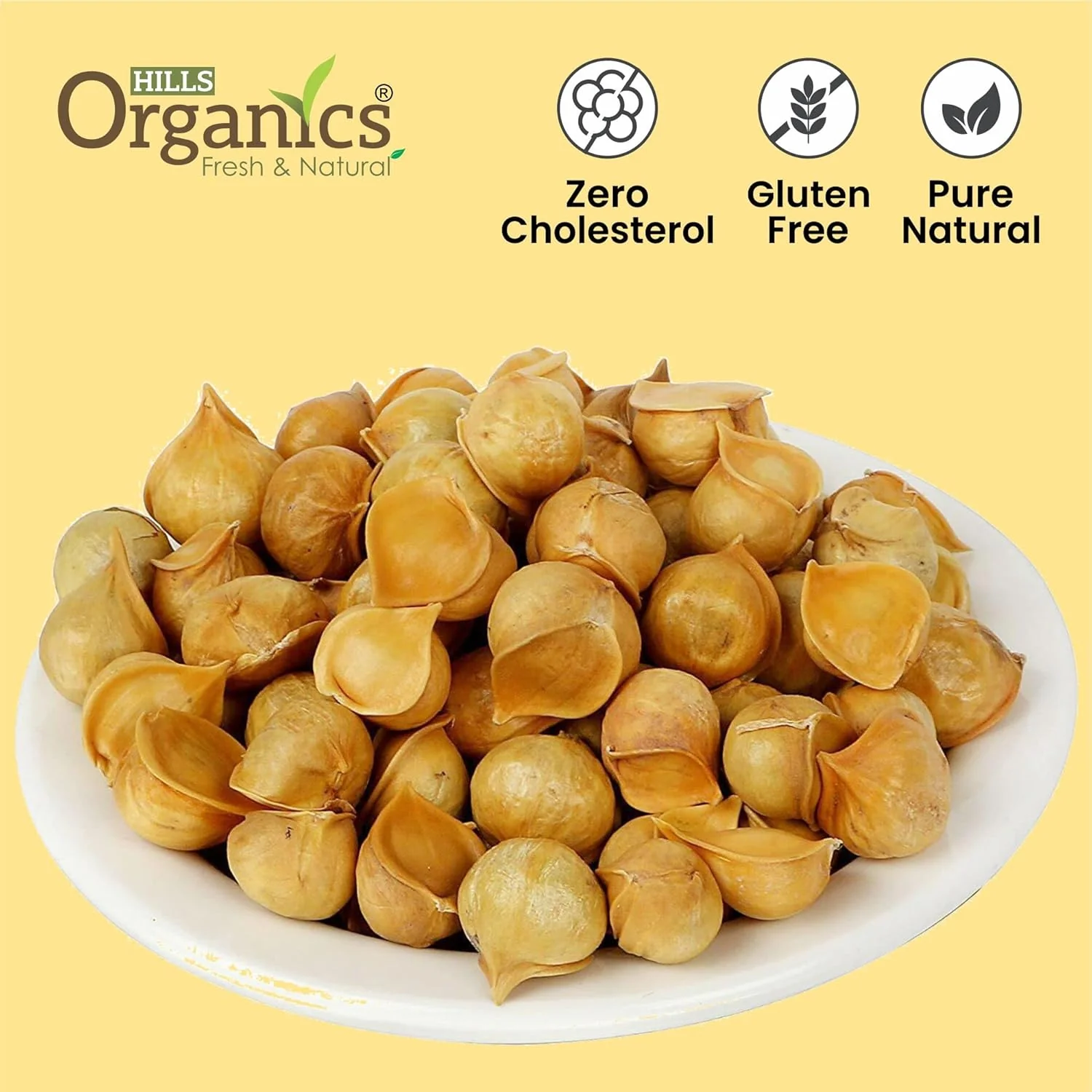 Hills Organics Kashmiri Garlic Lehsun 100% Fresh & Natural Organic Single Clove Garlic, Snow Mountain Garlic, Allium Sativum, Improve Blood Circulation, Cleanse The Blood | 100gm 0.2lbs - Image 2