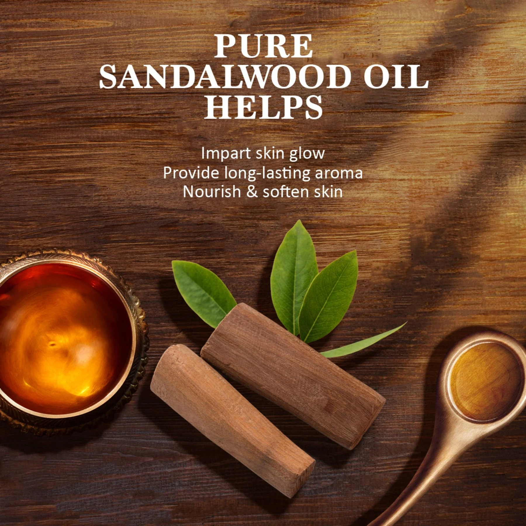 Himalaya Ayurveda Sandal Glow Soap, Enriched With Natural Sandalwood Oil | 125gm - Image 3