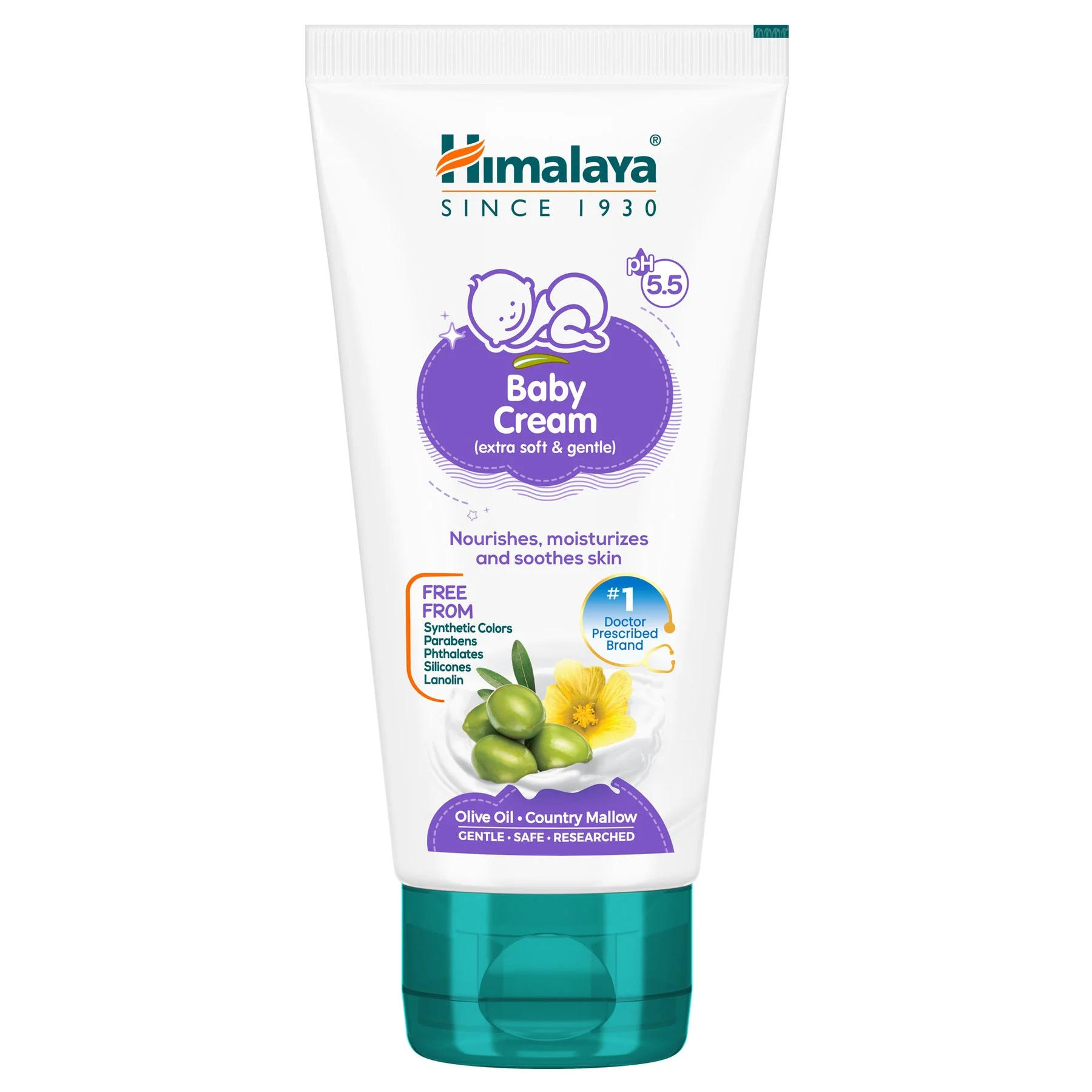 Himalaya Baby Cream, Specially Formulated To Protect Your Little One's Chapped Cheeks | 200ml - Image 3