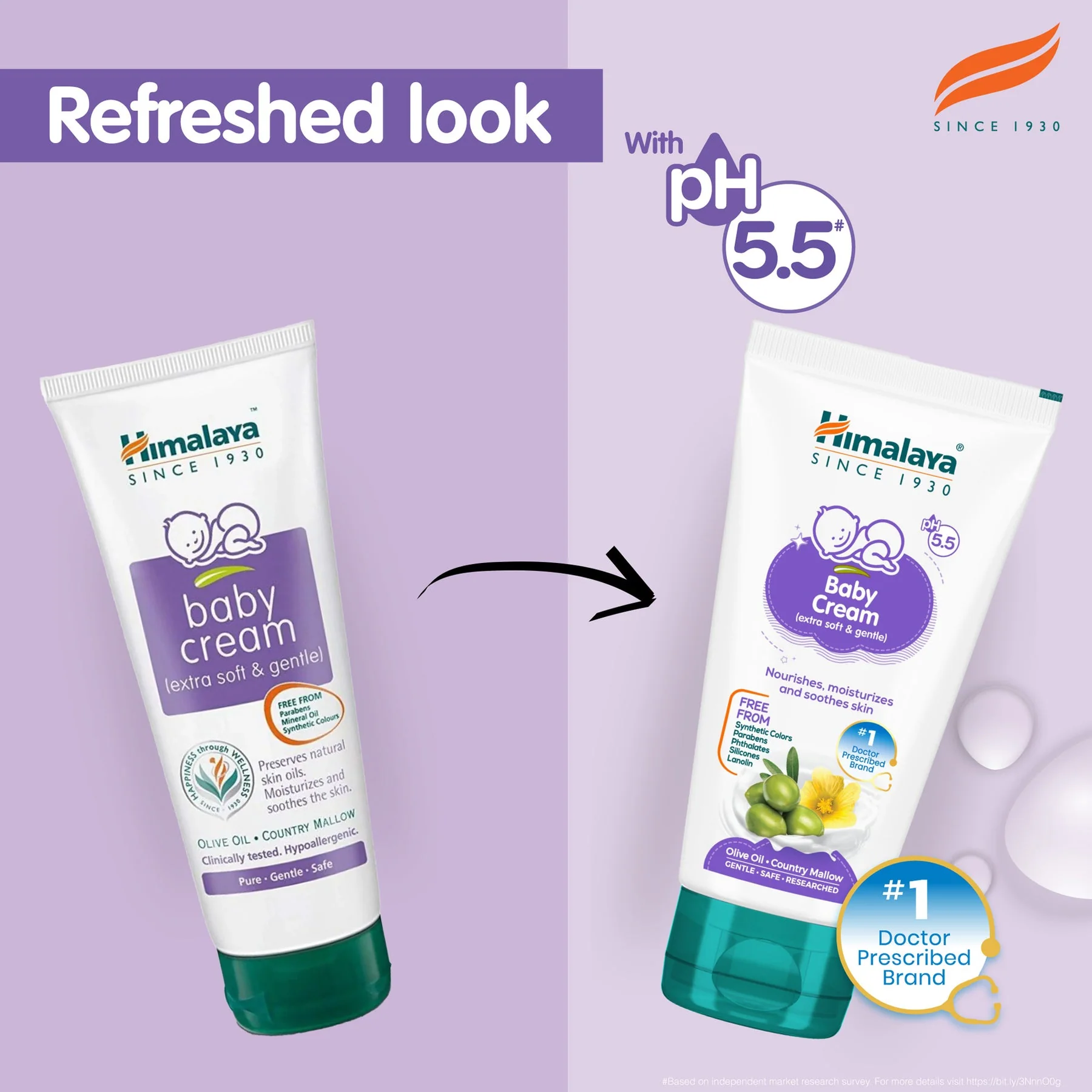 Himalaya Baby Cream, Specially Formulated To Protect Your Little One's Chapped Cheeks | 200ml - Image 6