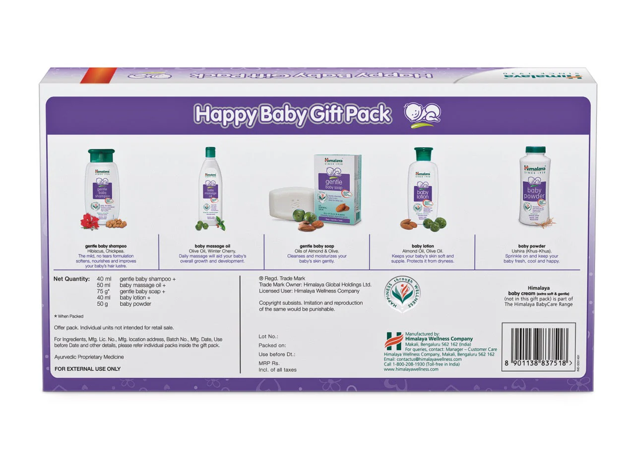 Himalaya Baby Gift Pack - 5 In 1 | The Gift Of Love And Care - Image 6