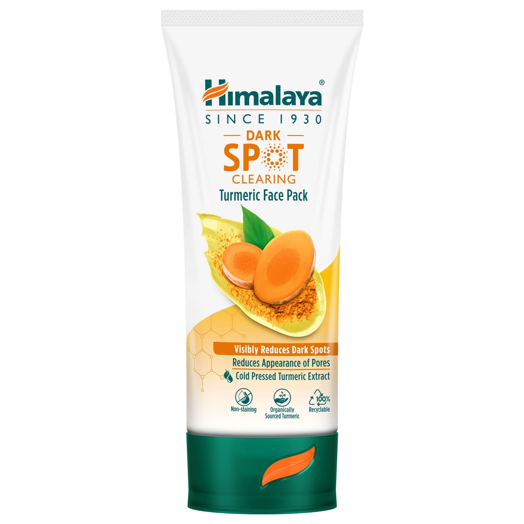 Himalaya Dark Spot Clearing Turmeric Face Pack, Revitalizes Dull Skin And Helps Fade Dark Spots | 50gm