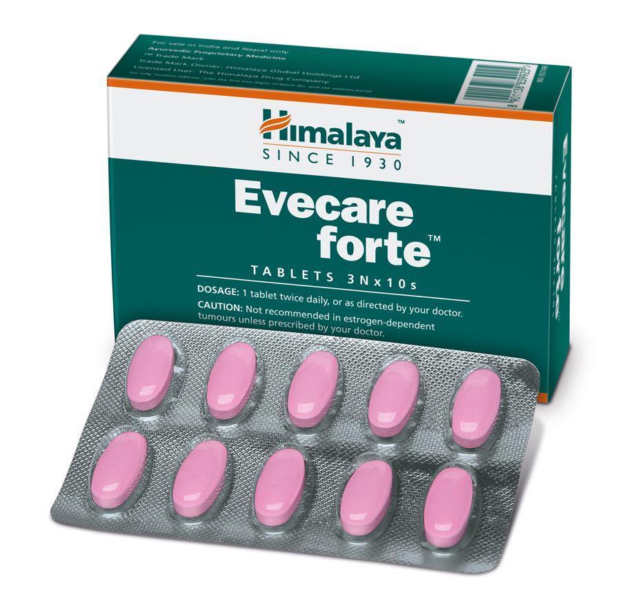 Himalaya Evecare Forte Tablet, Helps Treat Irregular Or Light Bleeding | 30 Tablets - Image 5