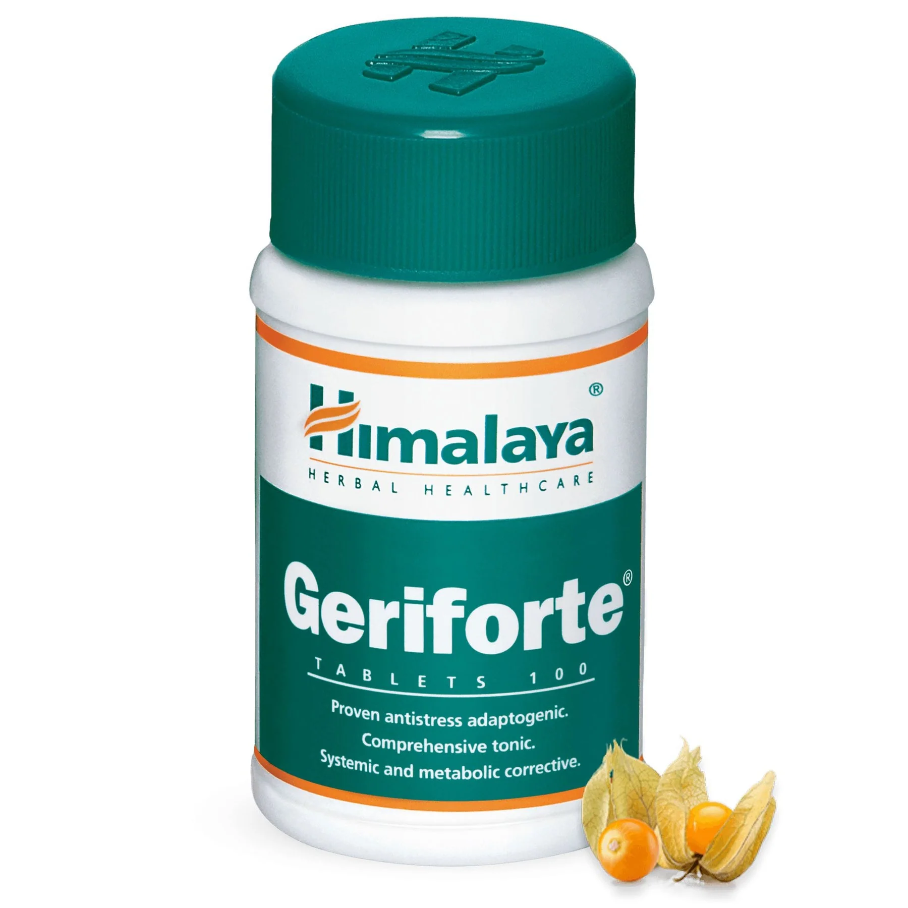 Himalaya Geriforte Tablets Manages Stress & Metabolism, Helps To Improve The Immunity Level Of The Body | 100 Tablets (Pack Of 2) - Image 2
