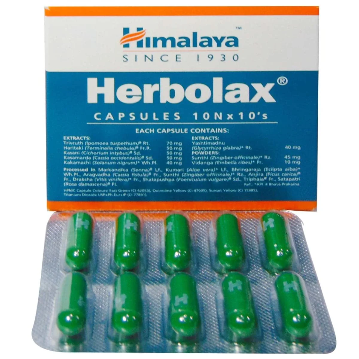 Himalaya Herbolax Tablets, Can Help Manage Chronic Constipation | 10 Tablets - Image 3