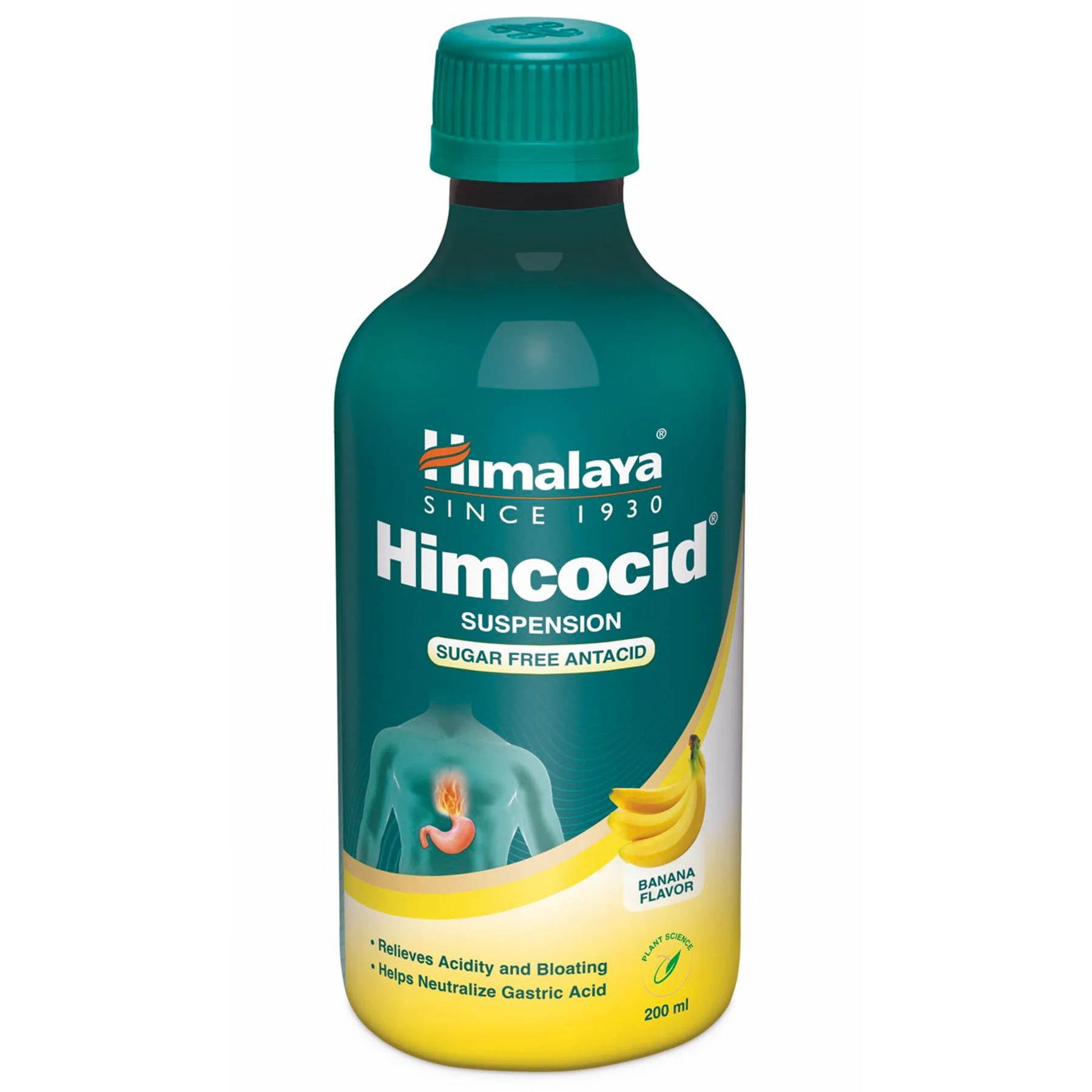 Himalaya Himcocid - Sf, Provides Quick Relief From Hyperacidity (Banana Flavour) | 200ml - Image 3