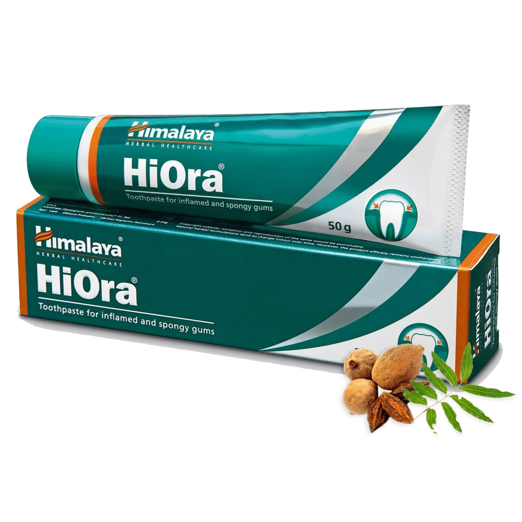 Himalaya Hiora Toothpaste, For Inflamed & Spongy Gums | 50gm - Image 2
