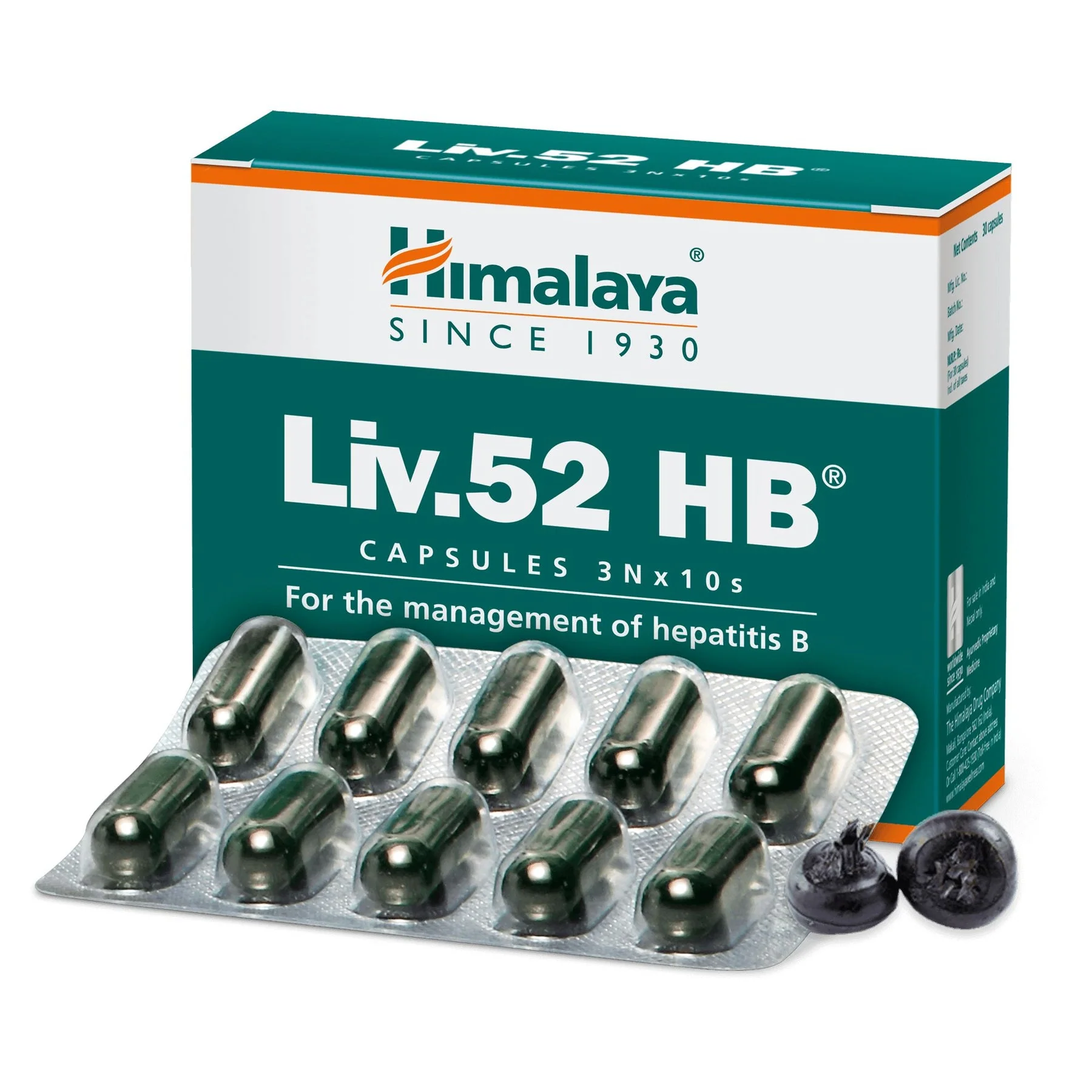 Himalaya Liv.52 HB Capsules, Supports Liver Functions, Made With Ayurvedic Herbs | 10 Capsules (Pack Of 2) - Image 5
