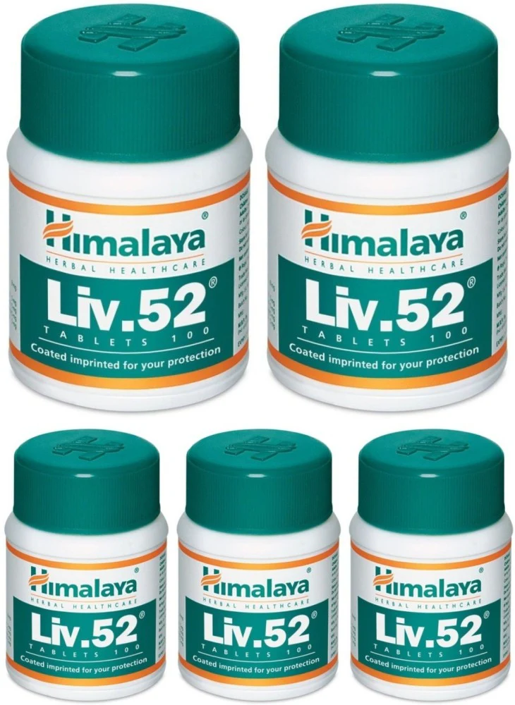 Himalaya Liv.52, Promotes Appetite & Growth | 100 Tablets (Pack Of 5) - Image 2