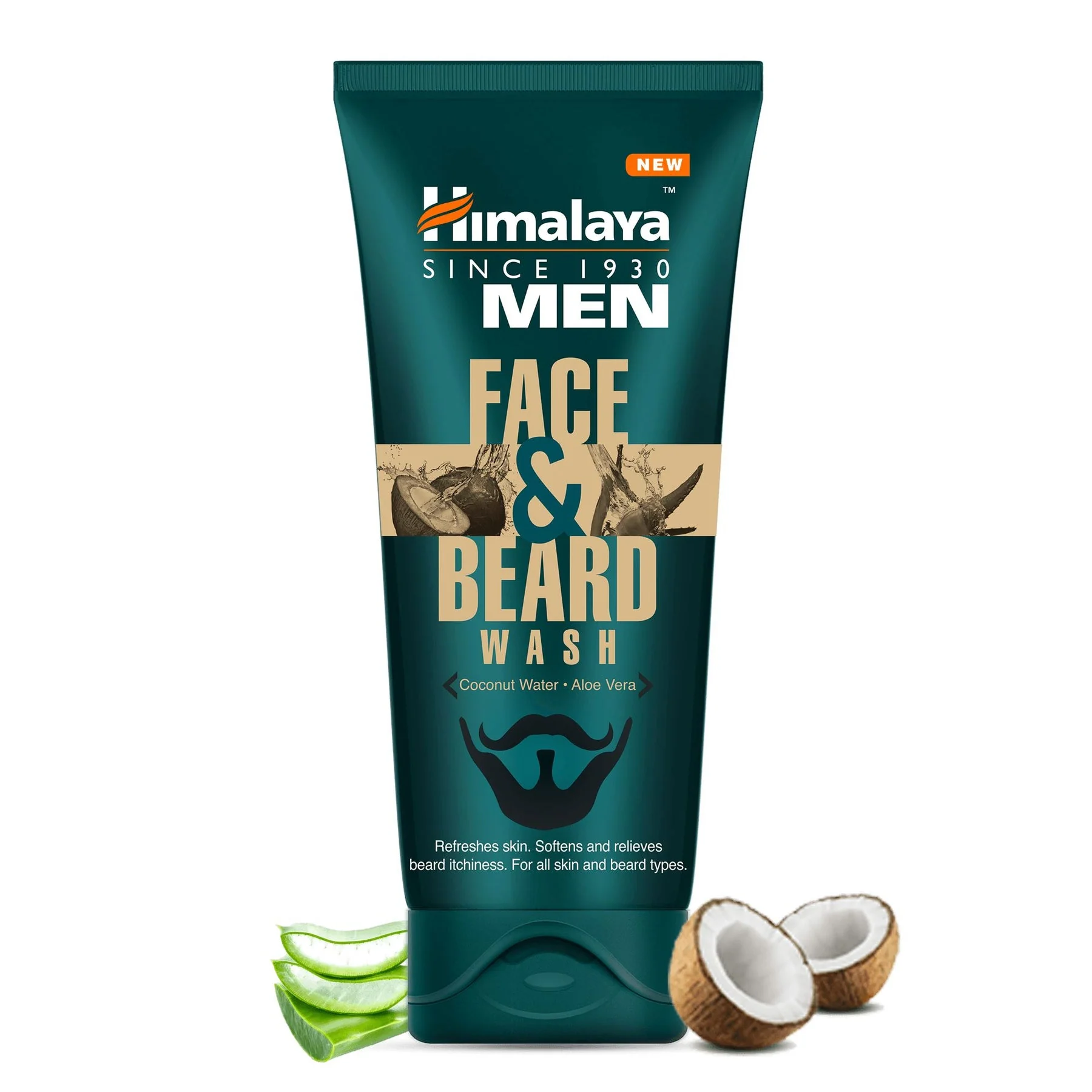 Himalaya Men Face & Beard Wash, Relieves Beard Itchiness, Refreshes Skin | 80ml - Image 5