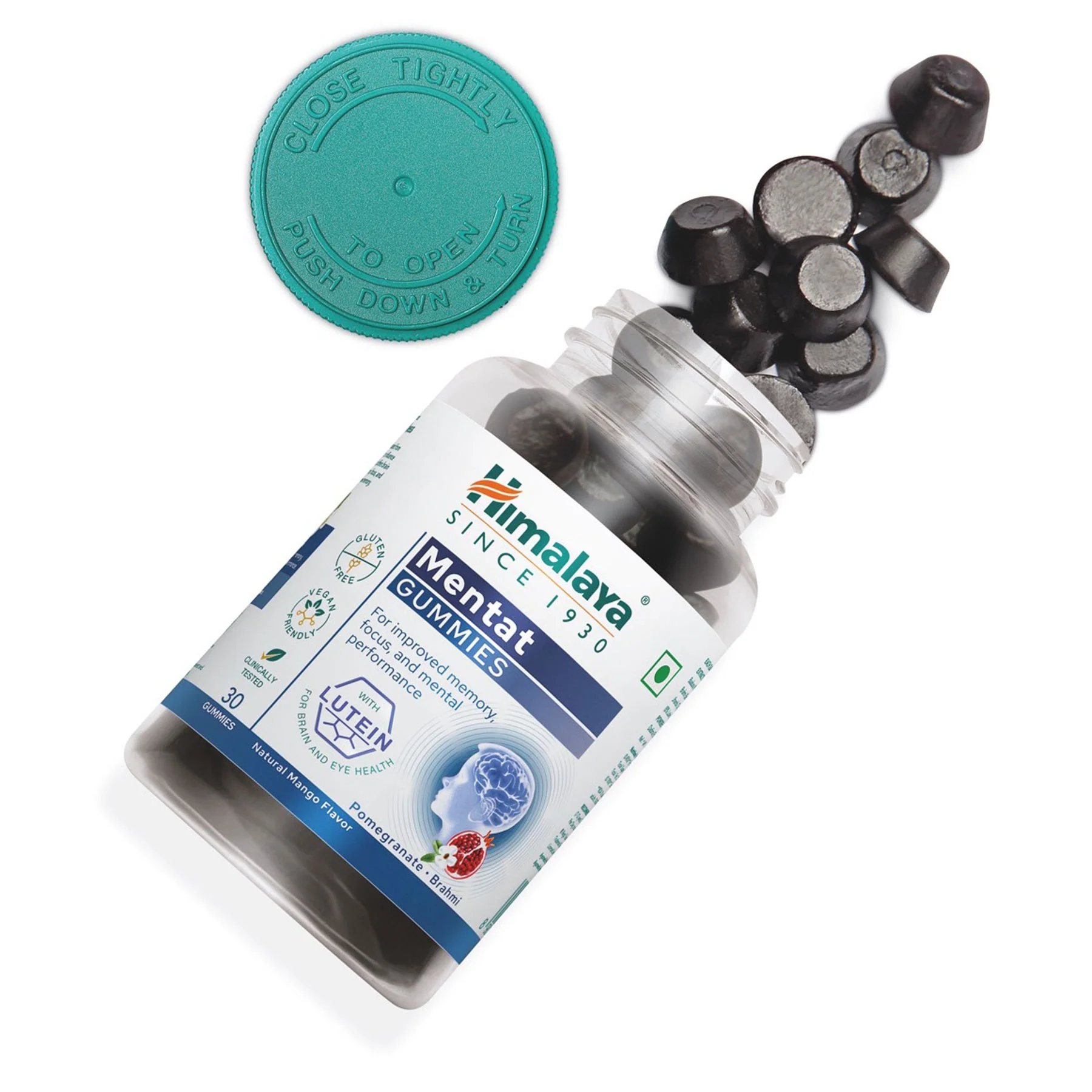 Himalaya Mentat Gummies, Helps To Improve Attention Span And Helps To Reduce Stress | 30 Gummies Pack Of 2 - Image 4