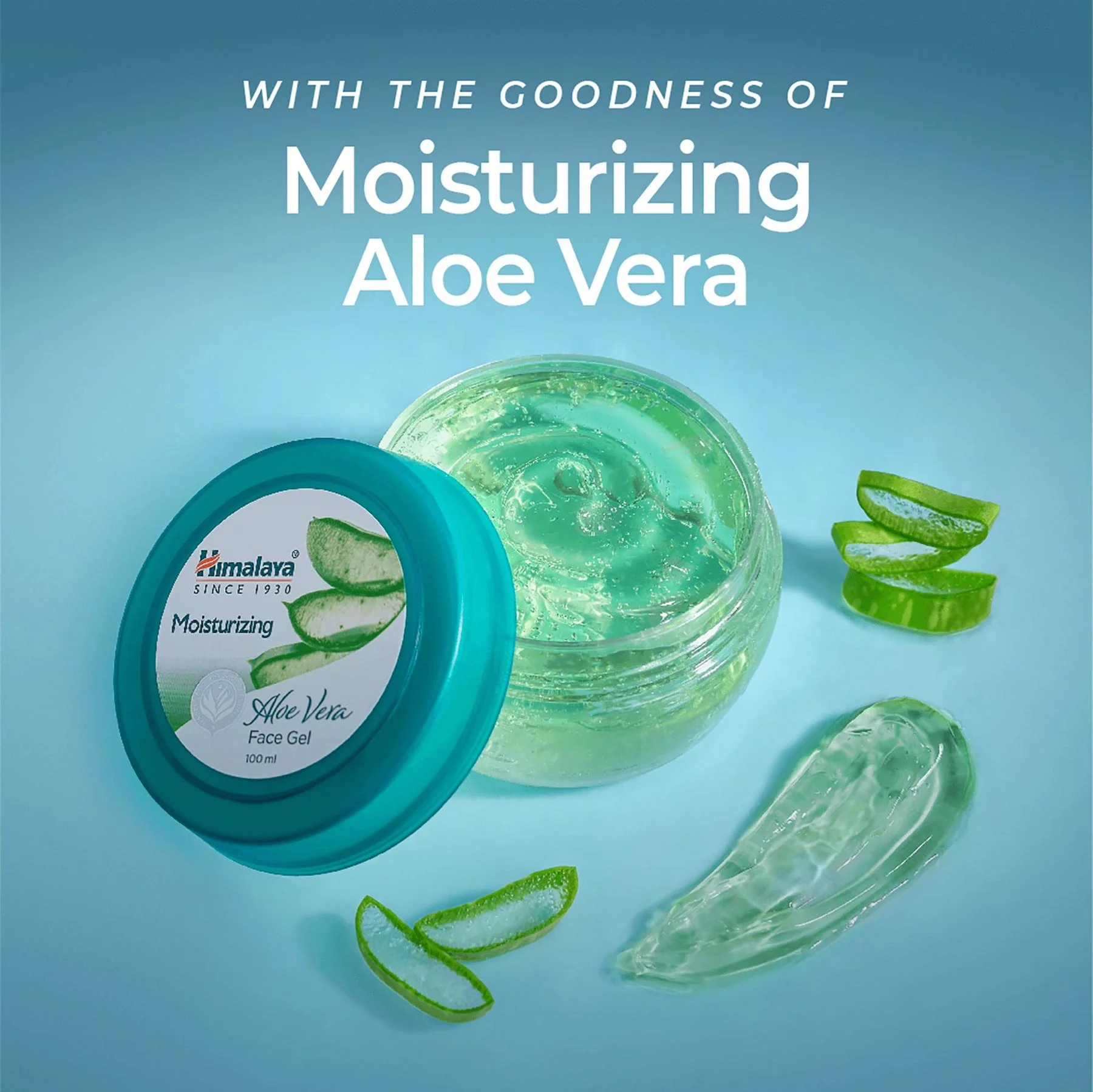 Himalaya Moisturizing Aloe Vera Face Gel | 100ml - Image 2