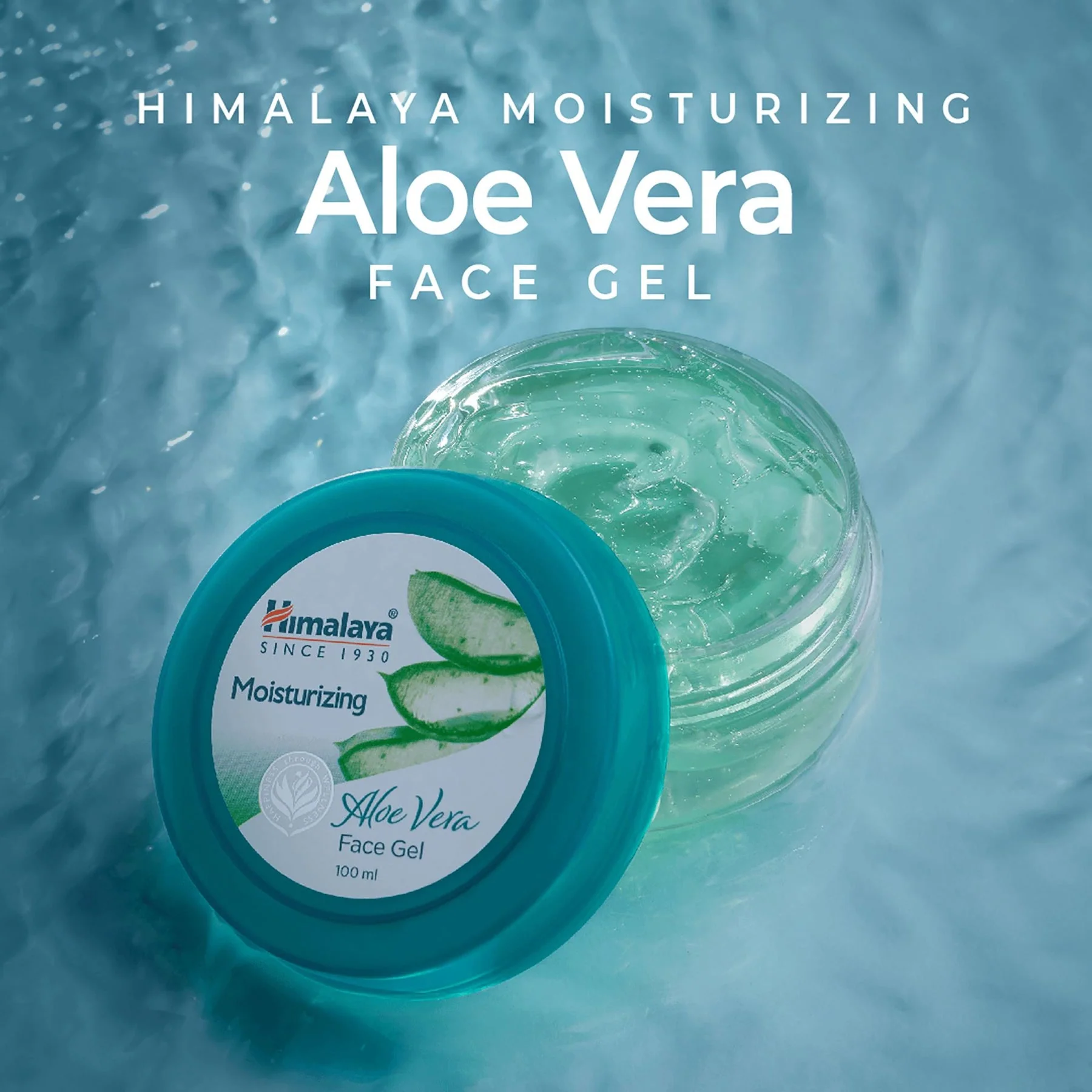 Himalaya Moisturizing Aloe Vera Face Gel | 100ml - Image 4