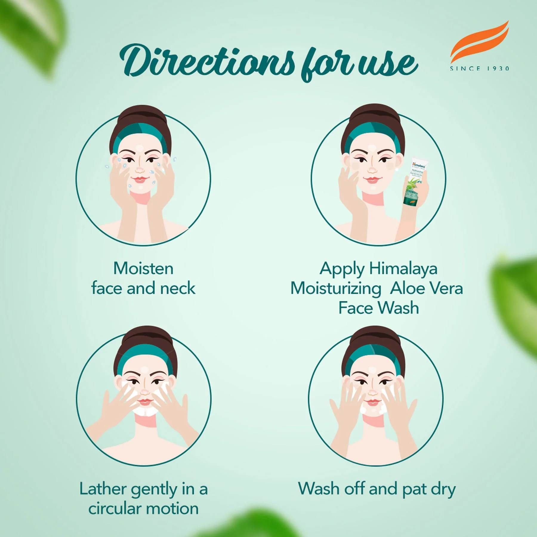 Himalaya Moisturizing Aloe Vera Face Wash, With Natural Vitamin E & Plant-Based Skin Conditioners | 100ml - Image 6