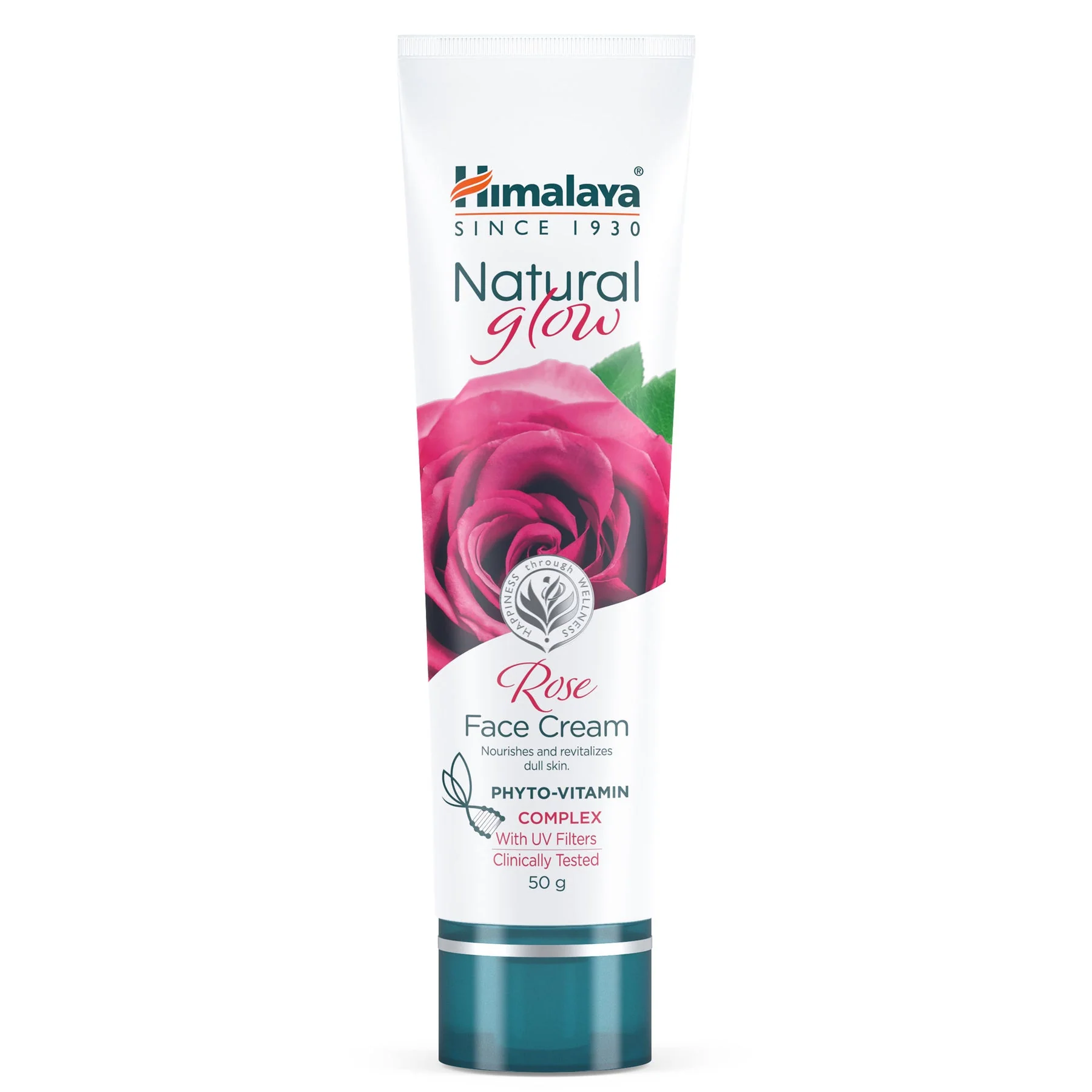 Himalaya Natural Glow Rose Face Cream, Nourishes & Revitalizes Dull Skin | 50gm - Image 2
