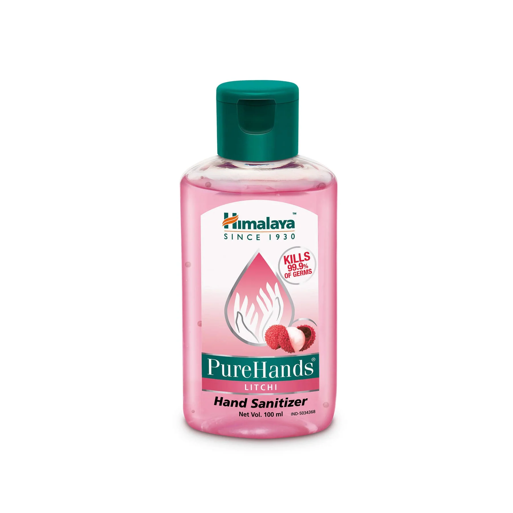 Himalaya Purehands Hand Sanitizer, Safe For Regular Use | 100ml (Litchi Sanitizer) - Image 5